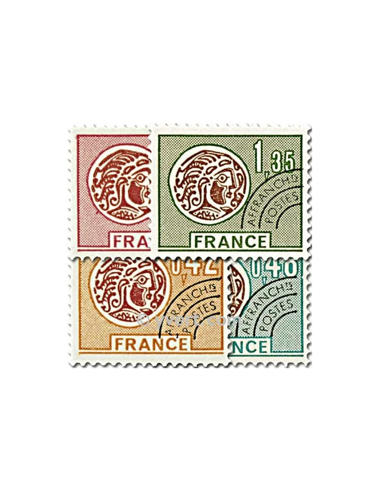 n° 134/137 - Timbre France Préoblitérés