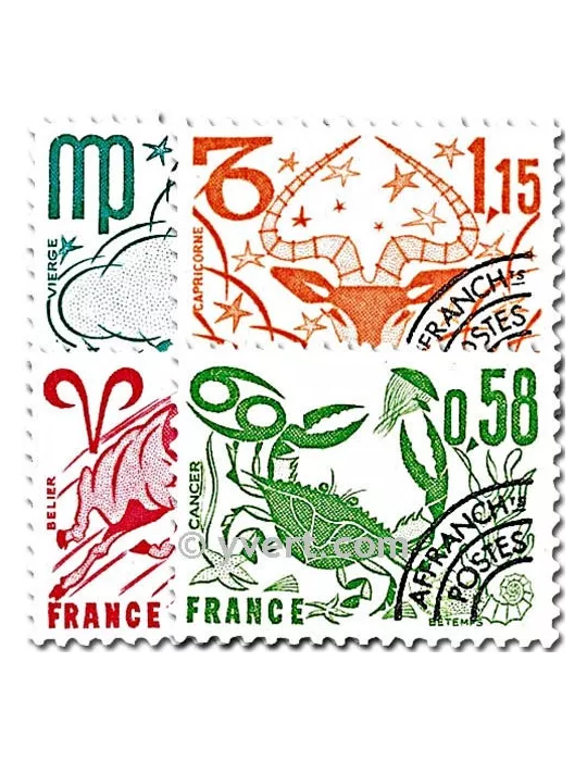 n° 150/153 - Timbre France Préoblitérés