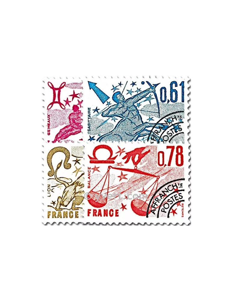 n° 154/157 - Timbre France Préoblitérés