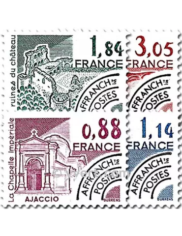 n° 170/173 - Timbre France Préoblitérés