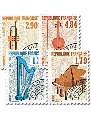n° 202/205 - Timbre France Préoblitérés