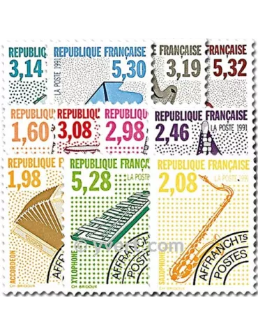 n° 213/223 - Timbre France Préoblitérés