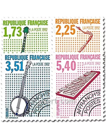 n° 224/227 - Timbre France Préoblitérés
