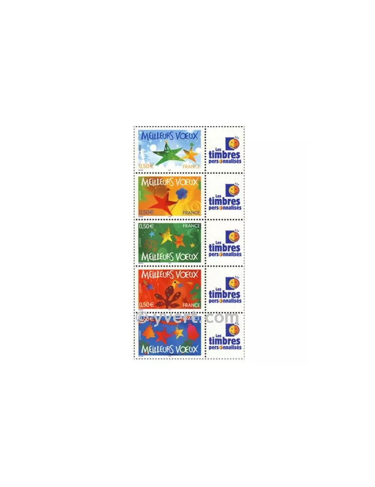 n° 3722A/3726A - Timbre France Personnalisés