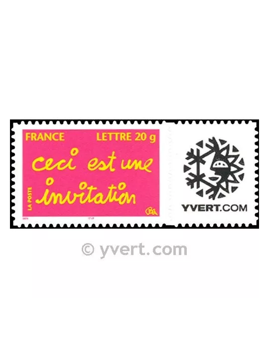 n° 3760B - Timbre France Personnalisés