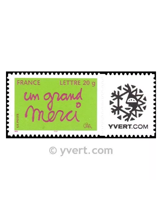 n° 3761B - Timbre France Personnalisés