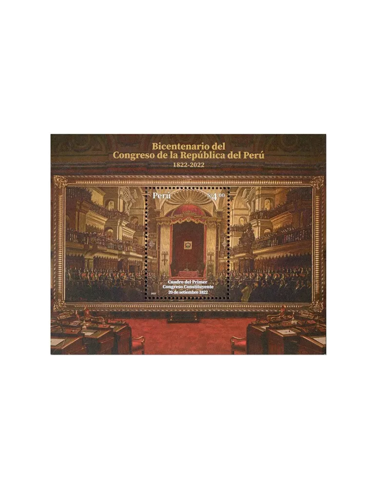 n° 118 - Timbre PEROU Blocs et feuillets