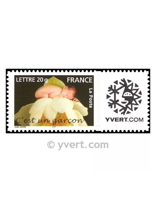 n° 3805B - Timbre France Personnalisés