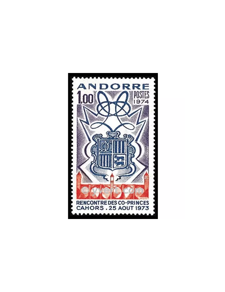 n° 239 - Timbre Andorre Poste