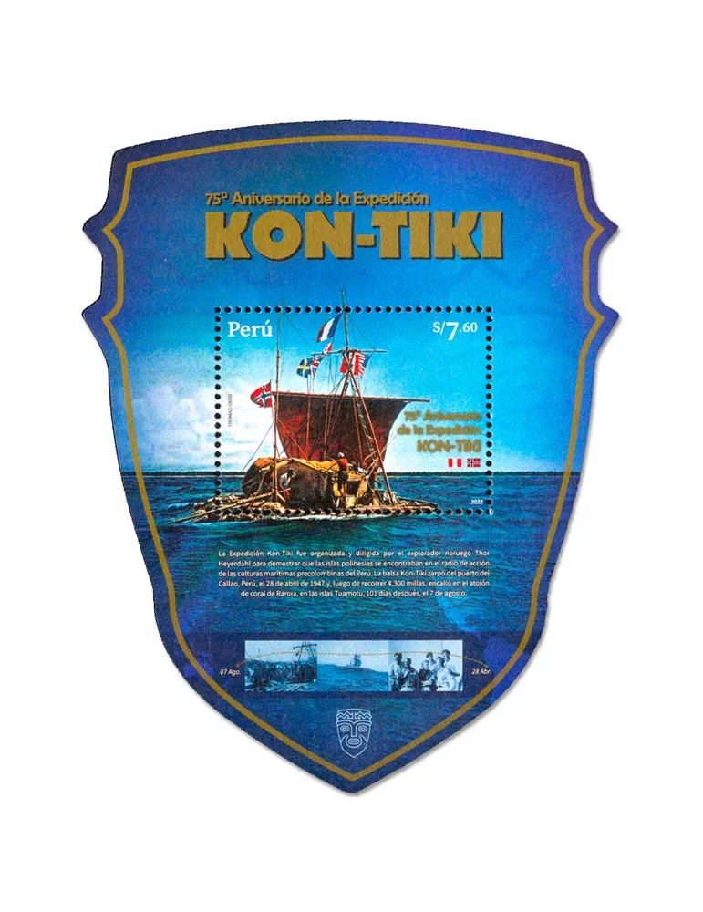 n° 123 - Timbre PEROU Blocs et feuillets