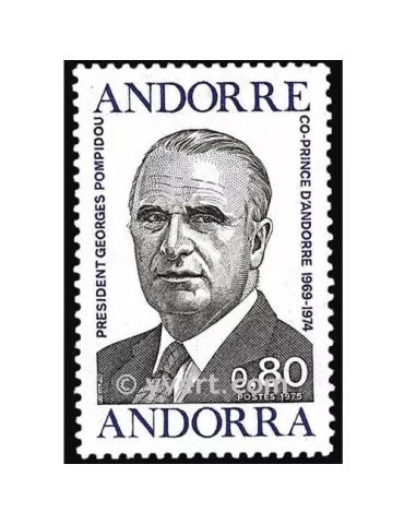 n° 249 - Timbre Andorre Poste