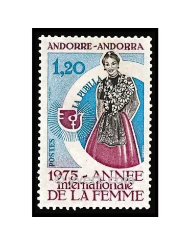 n° 250 - Timbre Andorre Poste