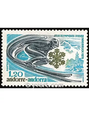 n° 251 - Timbre Andorre Poste