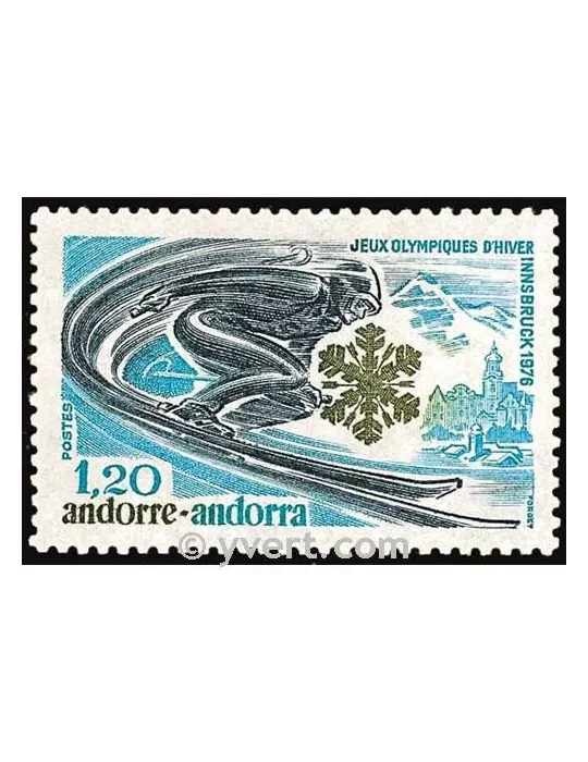 n° 251 - Timbre Andorre Poste