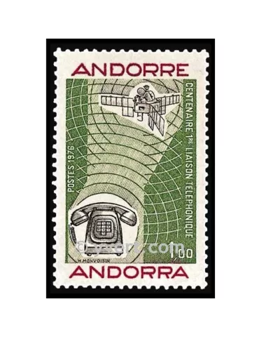 n° 252 - Timbre Andorre Poste