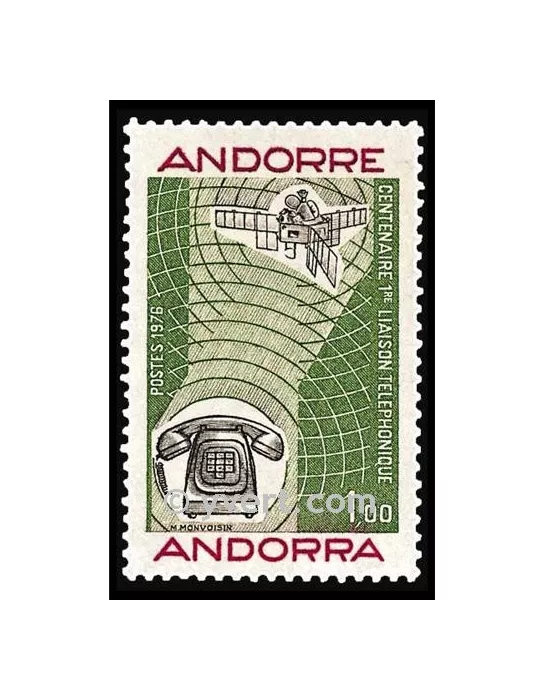 n° 252 - Timbre Andorre Poste