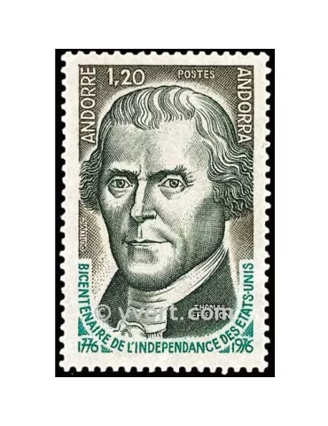 n° 255 - Timbre Andorre Poste