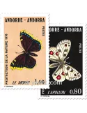 n° 258/259 - Timbre Andorre Poste