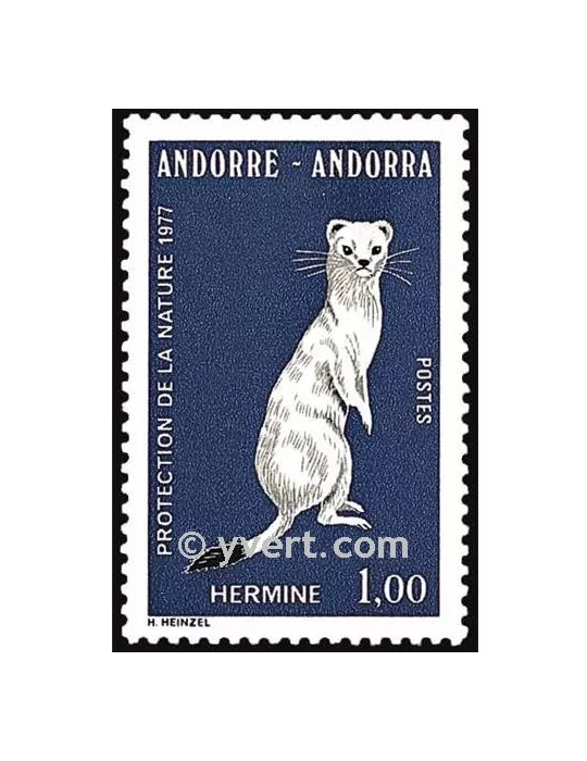 n° 260 - Timbre Andorre Poste