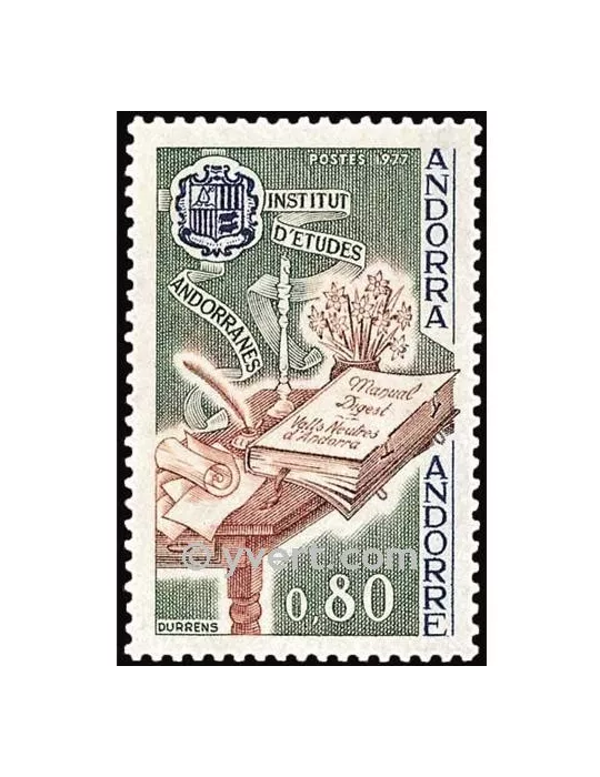 n° 263 - Timbre Andorre Poste