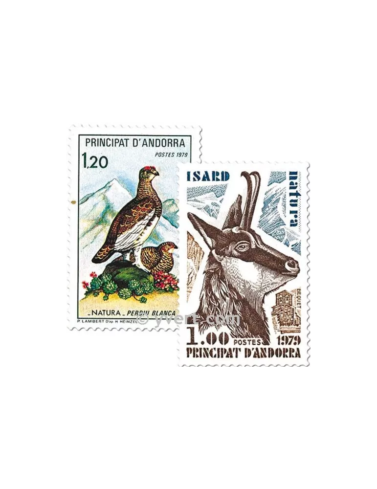 n° 274/275 - Timbre Andorre Poste