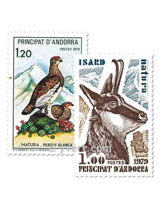 n° 274/275 - Timbre Andorre Poste