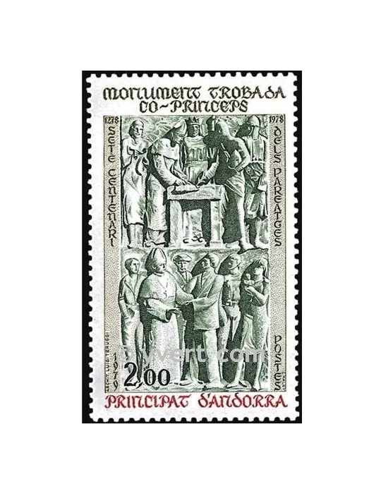 n° 280 - Timbre Andorre Poste