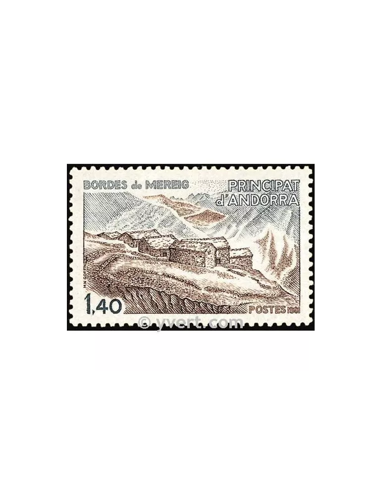 n° 291 - Timbre Andorre Poste