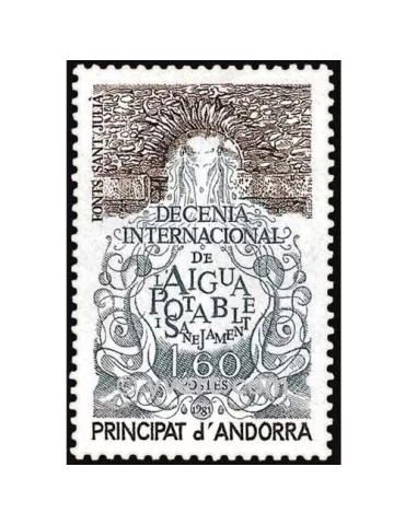 n° 298 - Timbre Andorre Poste