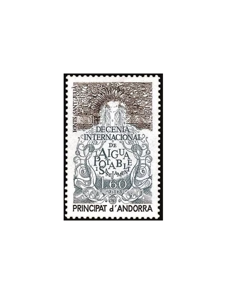 n° 298 - Timbre Andorre Poste