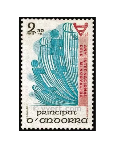 n° 299 - Timbre Andorre Poste