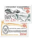 n° 300/301 - Timbre Andorre Poste