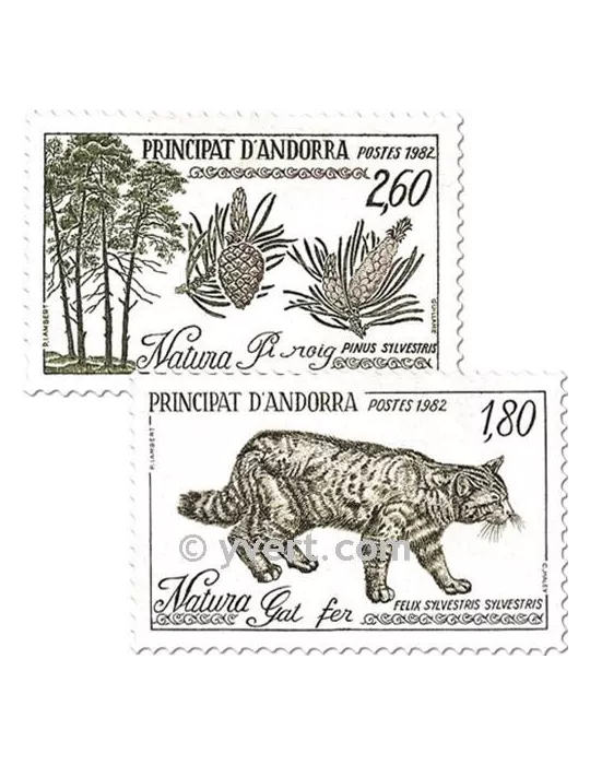 n° 306/307 - Timbre Andorre Poste