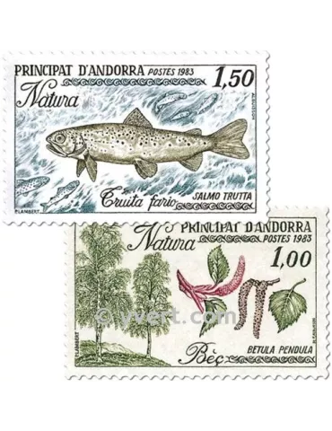 n° 311/312 - Timbre Andorre Poste