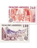 n° 313/314 - Timbre Andorre Poste