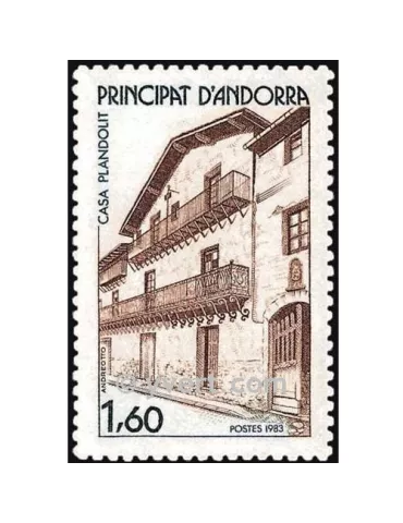 n° 326 - Timbre Andorre Poste