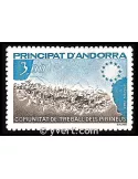 n° 328 - Timbre Andorre Poste