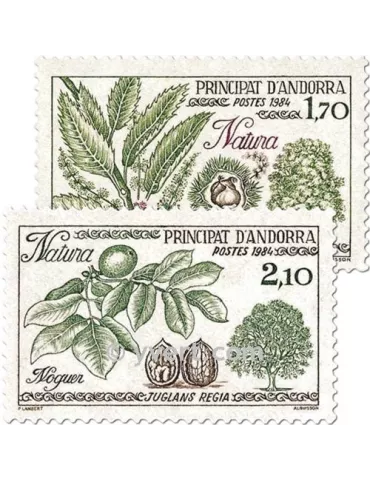 n° 331/332 - Timbre Andorre Poste