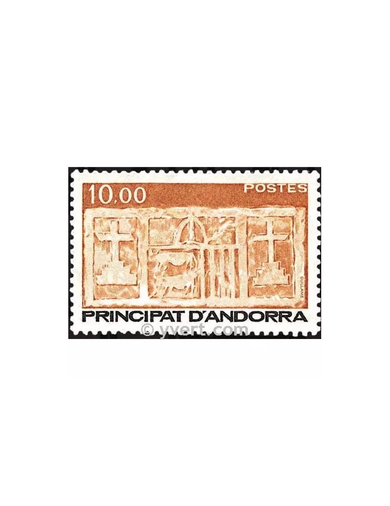 n° 337 - Timbre Andorre Poste