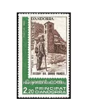 n° 345 - Timbre Andorre Poste