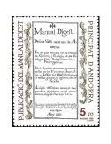 n° 352 - Timbre Andorre Poste