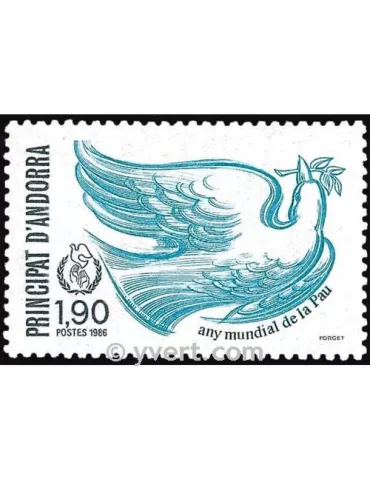 n° 353 - Timbre Andorre Poste
