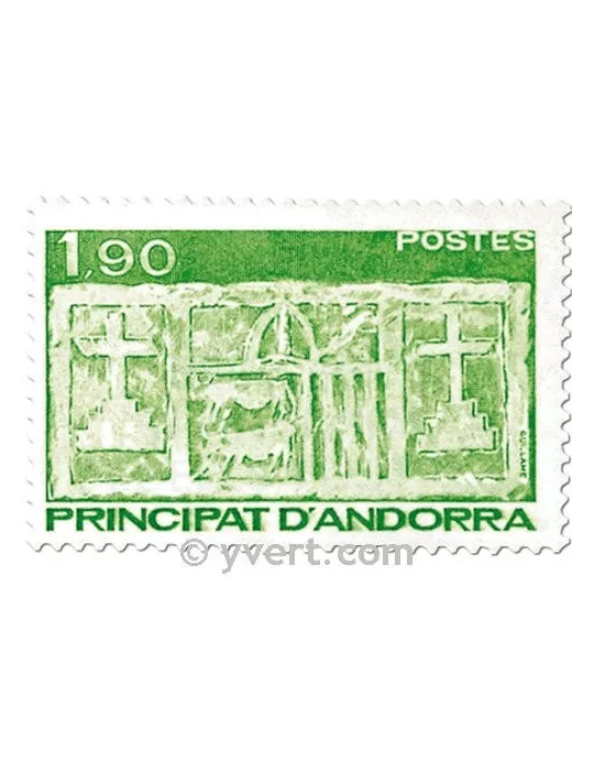 n° 356/357 - Timbre Andorre Poste