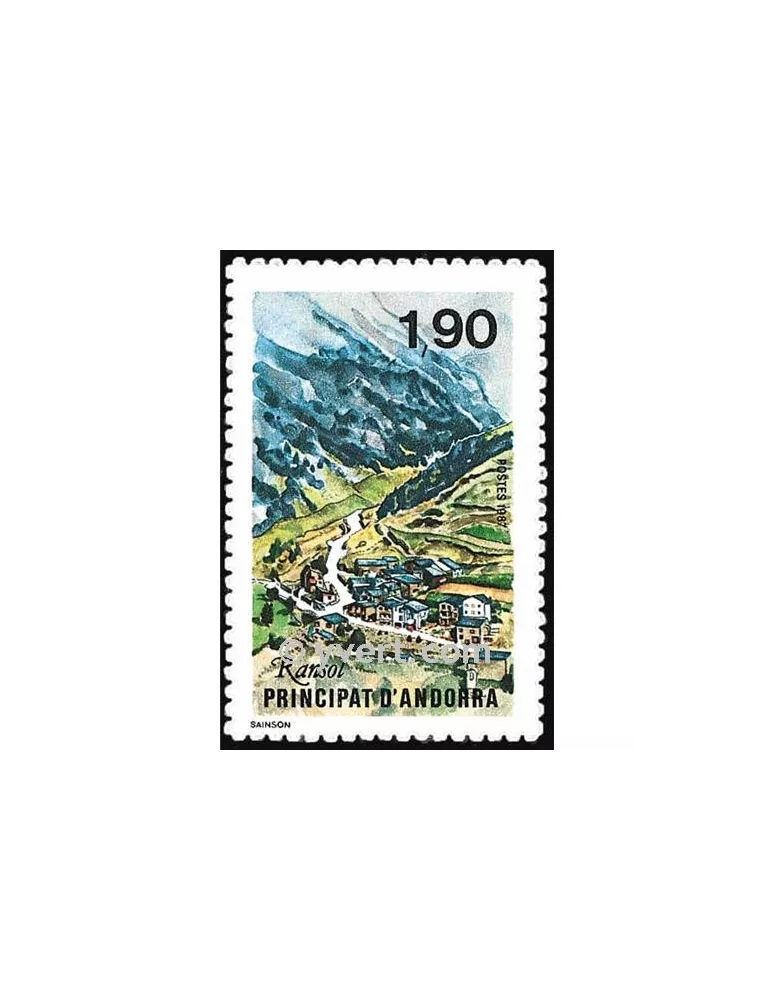 n° 360 - Timbre Andorre Poste