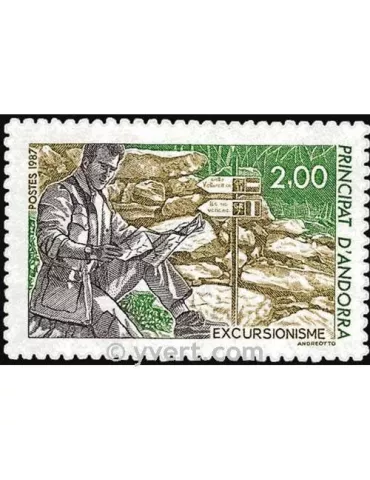 n° 364 - Timbre Andorre Poste