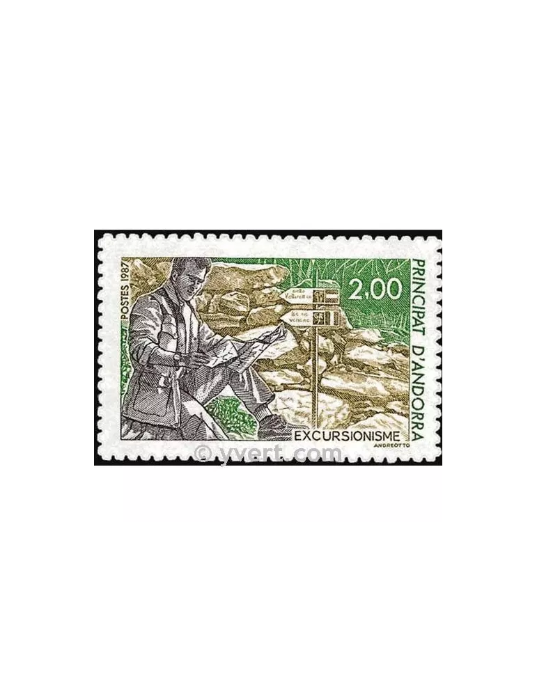 n° 364 - Timbre Andorre Poste