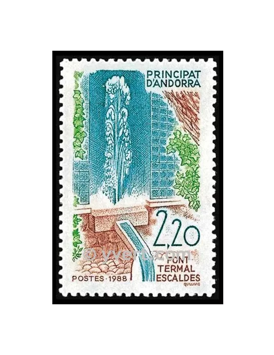 n° 371 - Timbre Andorre Poste