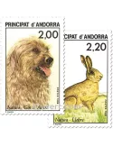 n° 373/374 - Timbre Andorre Poste