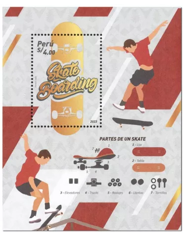 n° 135 - Timbre PEROU Blocs et feuillets