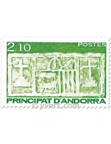 n° 390/391 - Timbre Andorre Poste